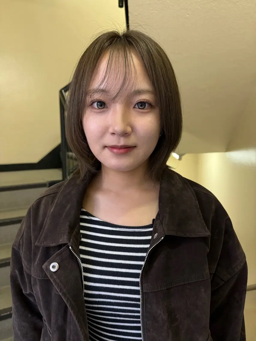 カラー ヘアカラー 寺崎 由衣のヘアスタイル