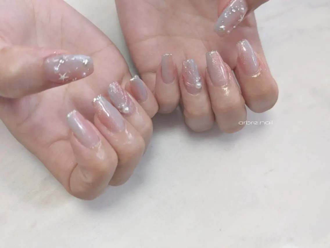 ネイル ✯.。 arbre nail 。✯.のネイルデザイン