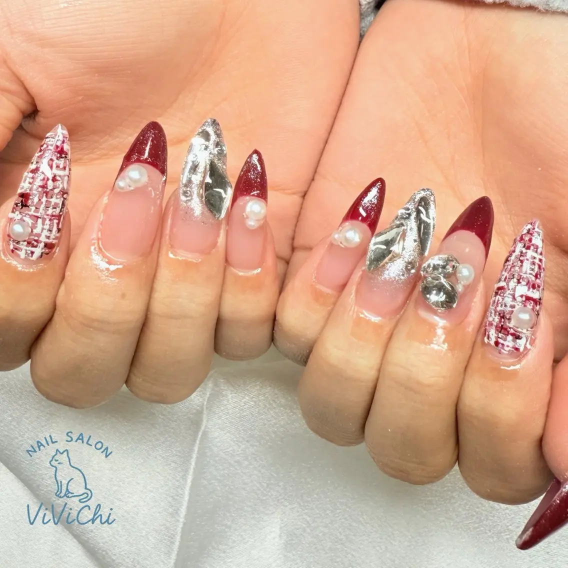 ネイル ハンドネイル ViViChi 梨帆のネイルデザイン