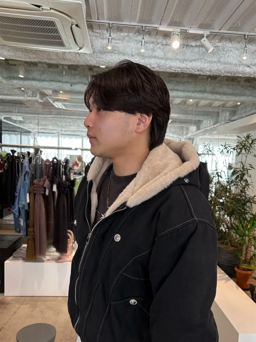 メンズ カット 縮毛矯正 ANY/メンズ特化/ シバヤ ユウキのヘアスタイル
