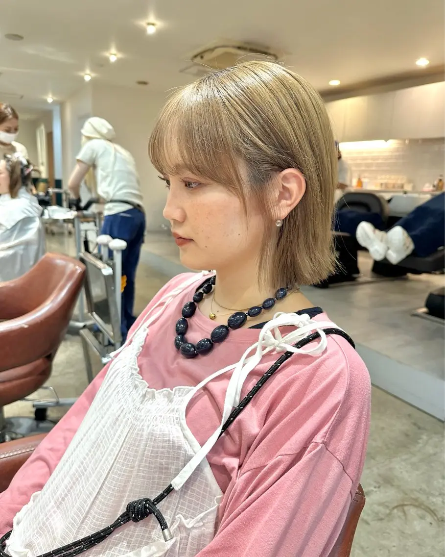 【新】髪質改善トリートメント+美シルエットボブの写真