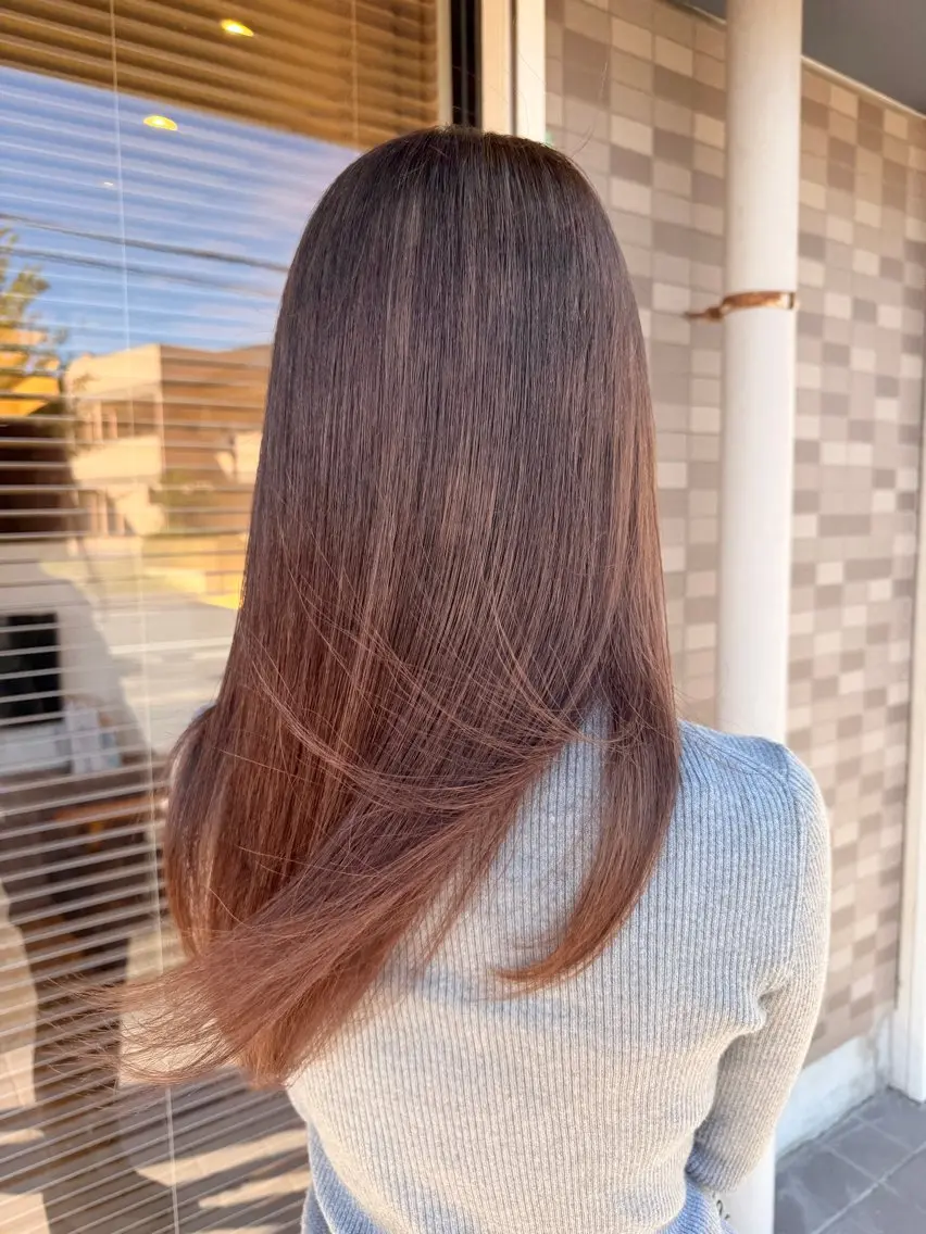 ロング カラー GRUNWAY mayukaのヘアスタイル
