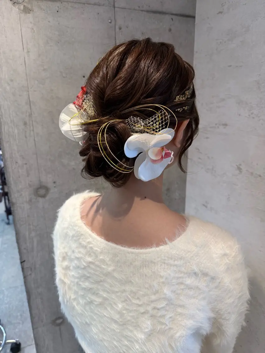 ロング ヘアアレンジ 🎀ヘアセット/艶髪 /はやしほのか🎀のヘアスタイル