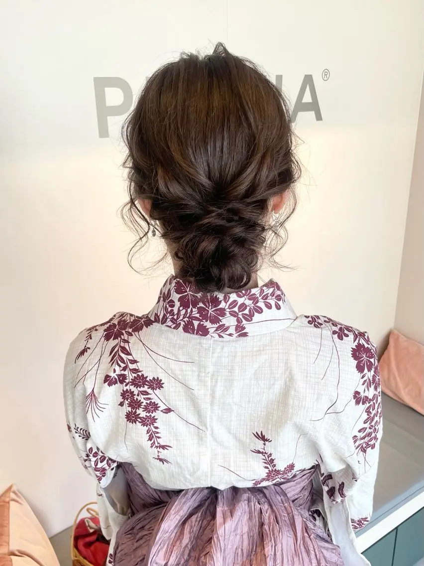 ヘアアレンジ ヘアセット ✴︎Mai✴︎銀座のヘアスタイル
