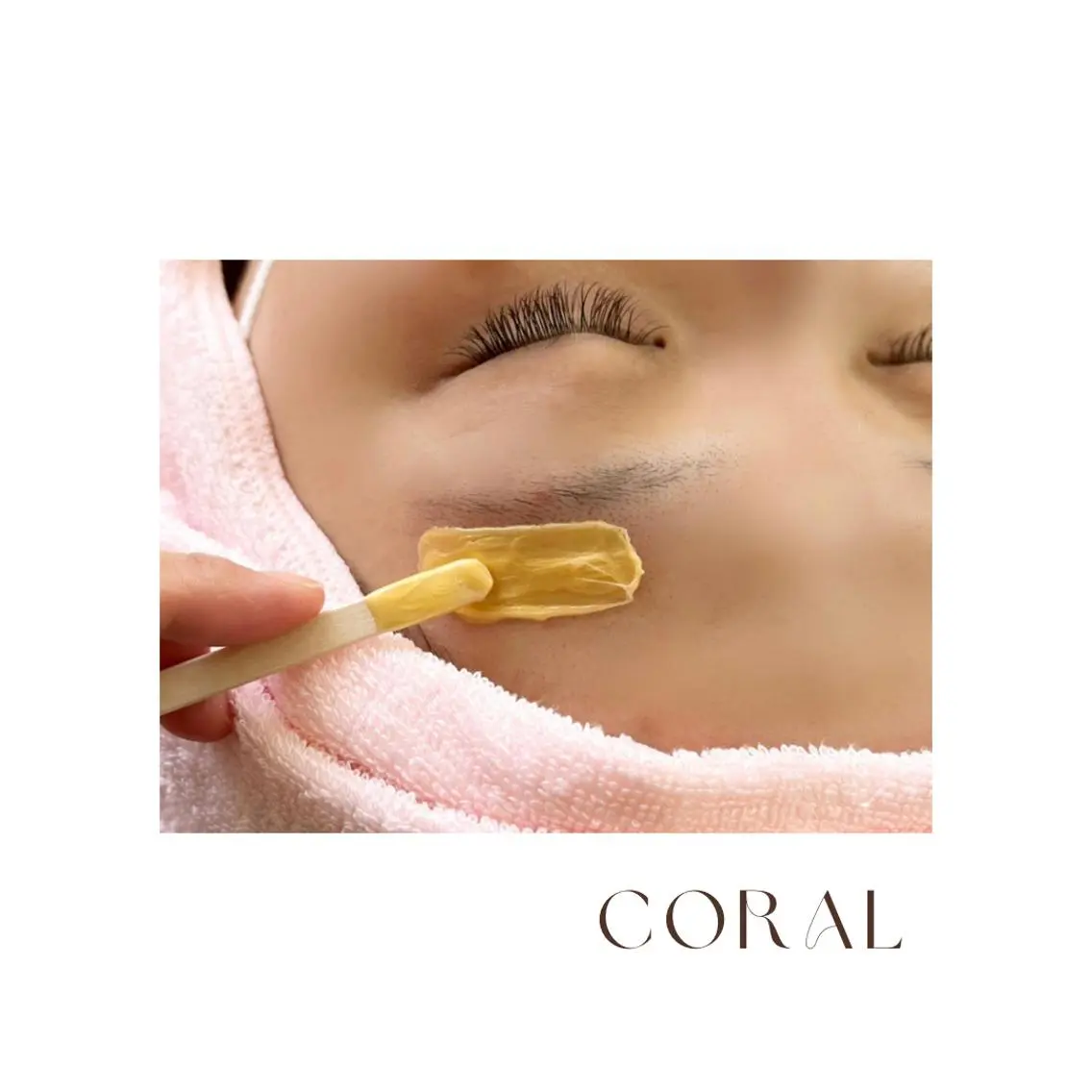 アイブロウ 眉毛ワックス脱毛 coral 川口美月のマツエク・マツパデザイン