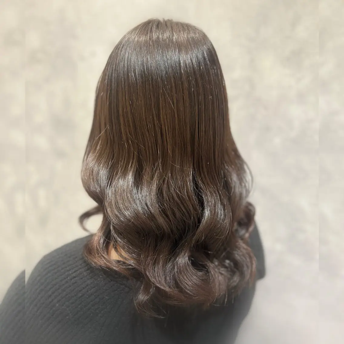 カラー ショコラグレージュ グレージュ ヘアカラー ぐっち ーのヘアスタイル