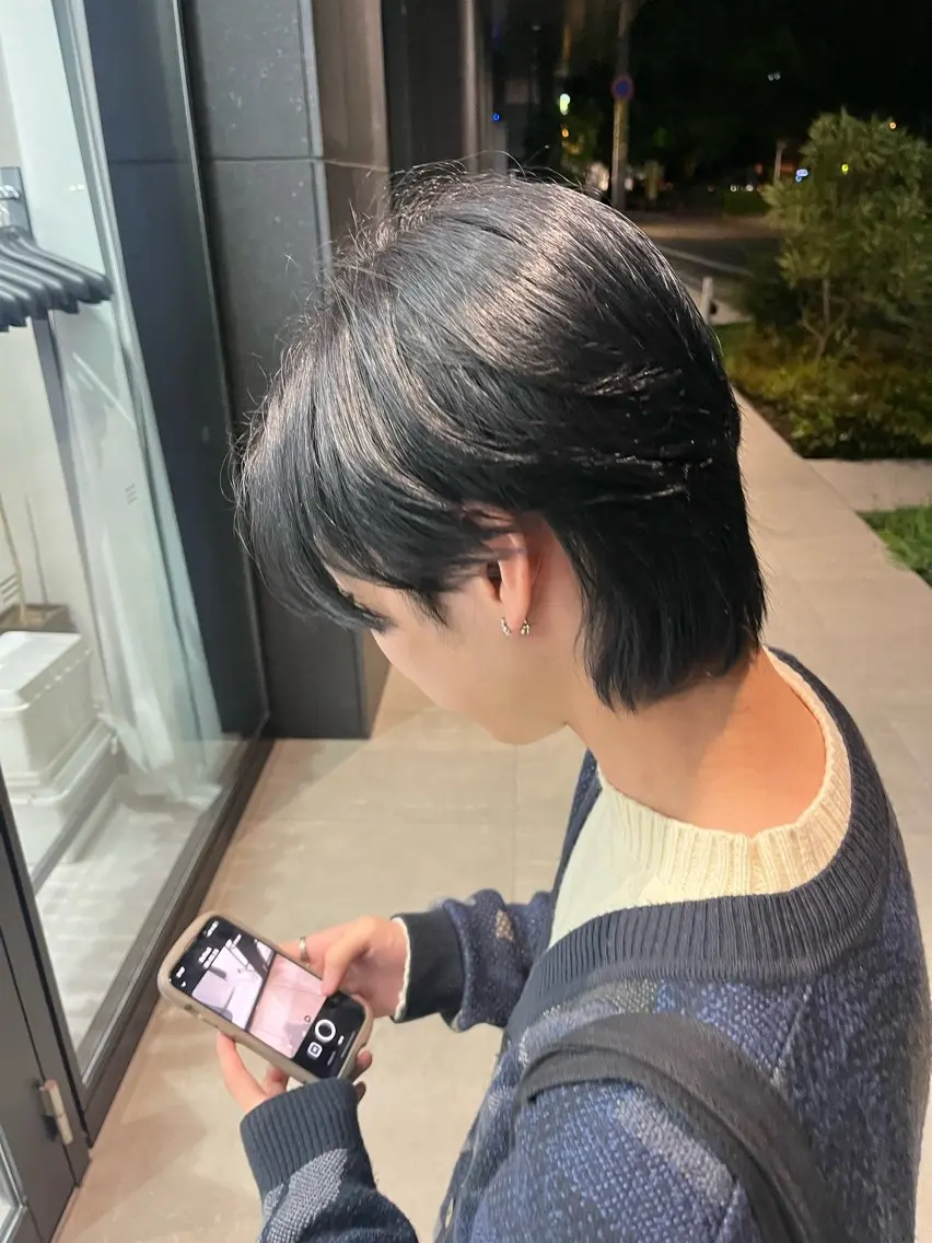 ショート メンズ ユイ☆レイヤー/ ブリーチ/ベージュのヘアスタイル
