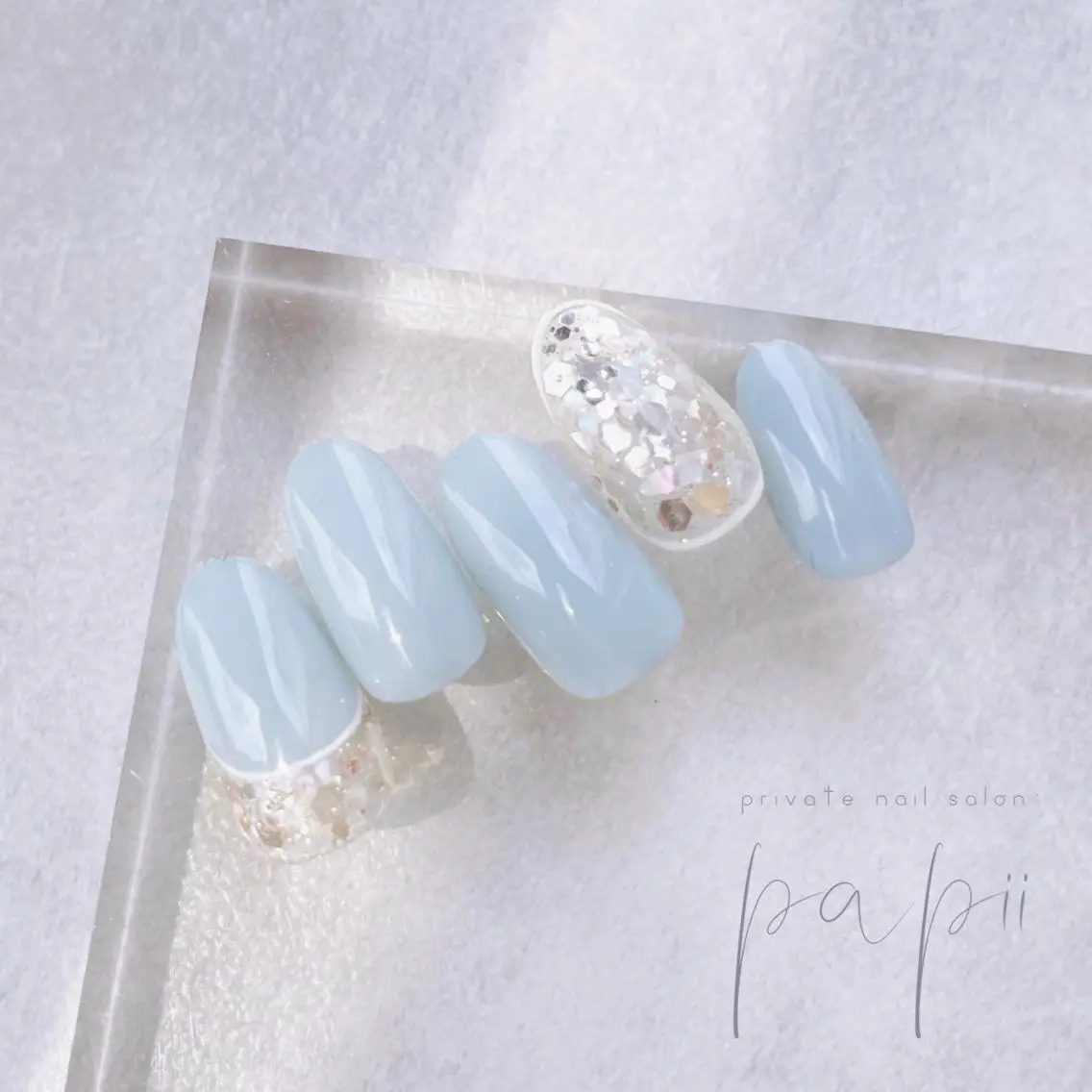 ネイル シンプルネイル ハンドネイル papii☆ kurodaのネイルデザイン