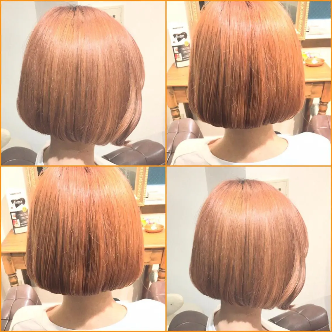 ショート カラー ヘアアレンジ 韓国風ヘア オルチャンヘア 柔らか垢抜けｶﾗｰと ｶｯﾄ🫧ASUKAのヘアスタイル