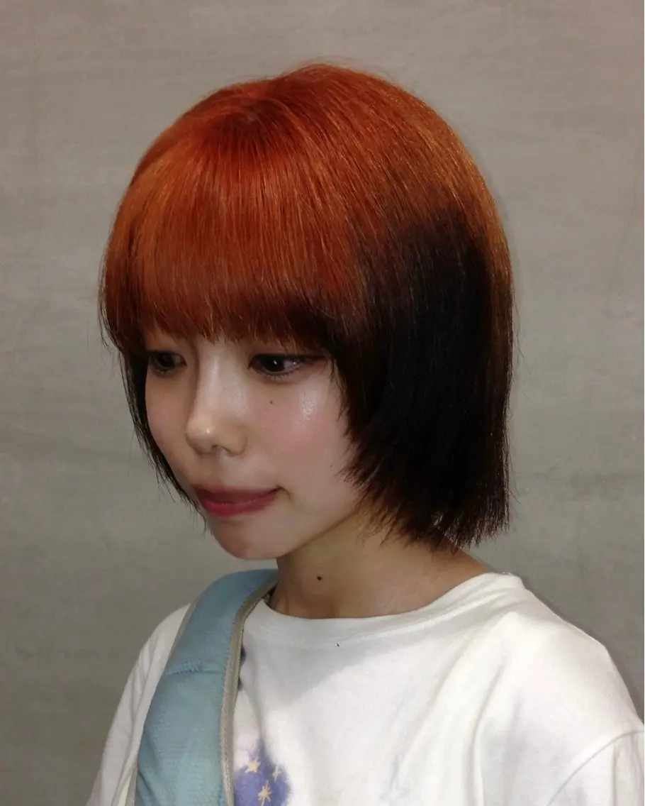 カラー ブリーチ ケアブリーチ ヘアカラー ⟡nalu.⟡ そうだいのヘアスタイル