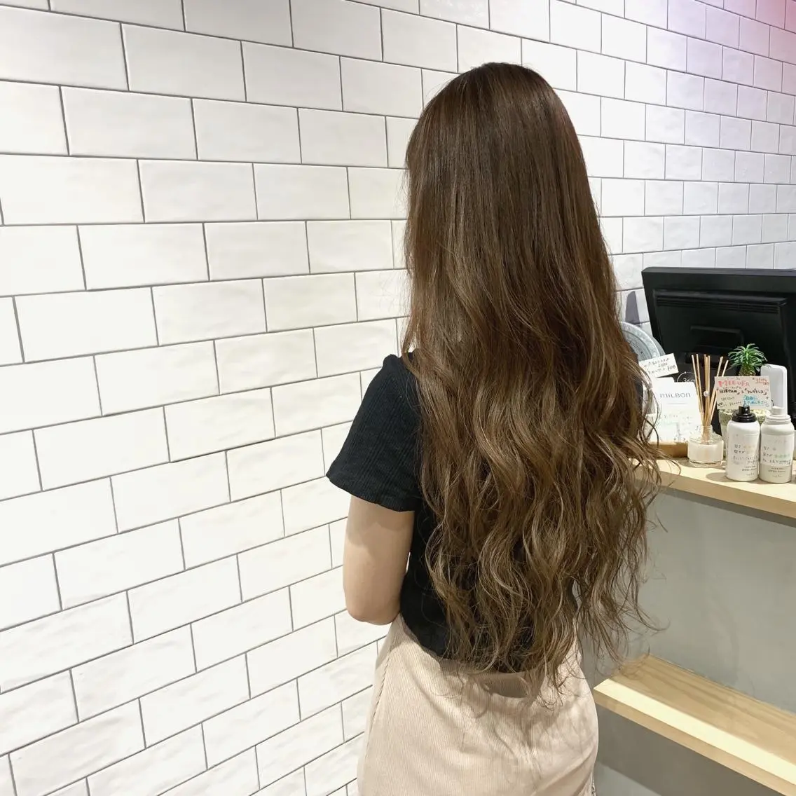 ロング カラー 原山 直人のヘアスタイル