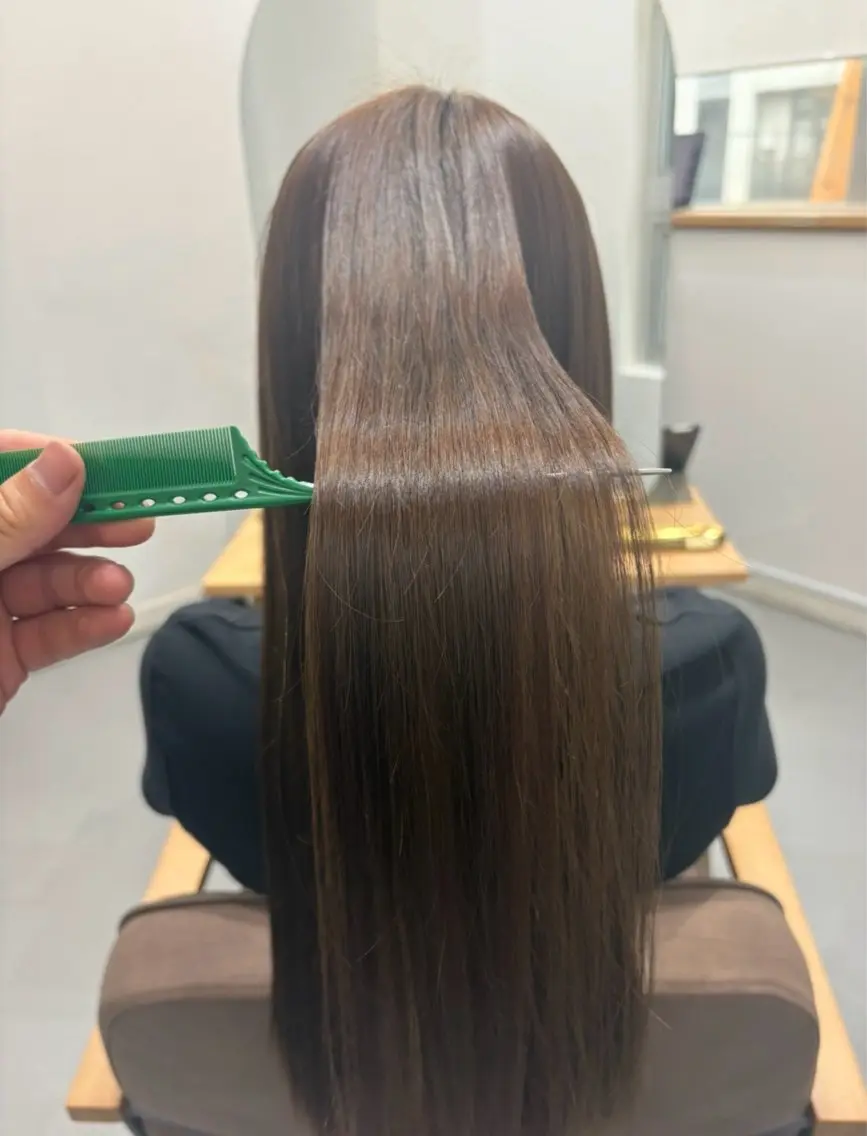 髪質改善ヘアエステの写真