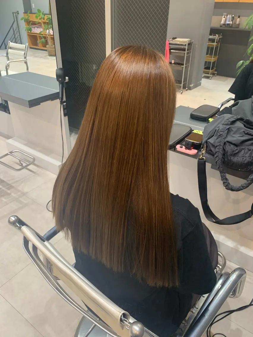 ロング 西川 和のヘアスタイル