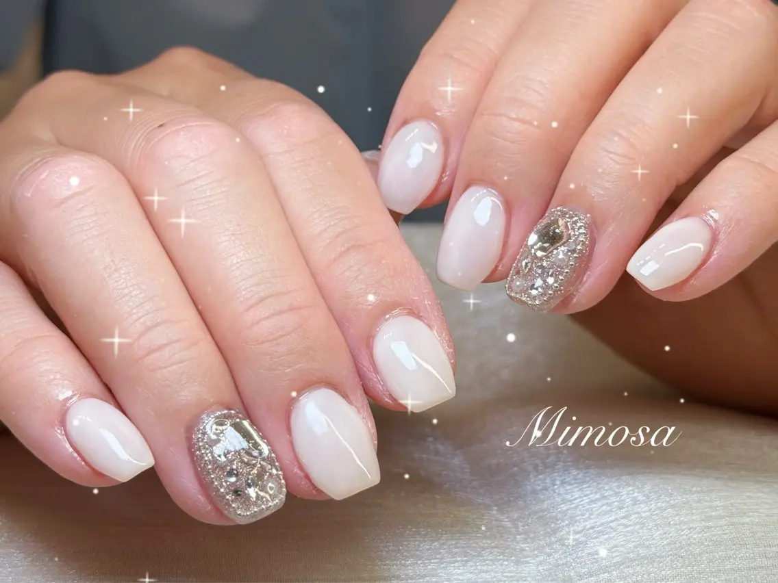 ネイル ハンドネイル 🫧Mimosa 吉祥寺のネイルデザイン