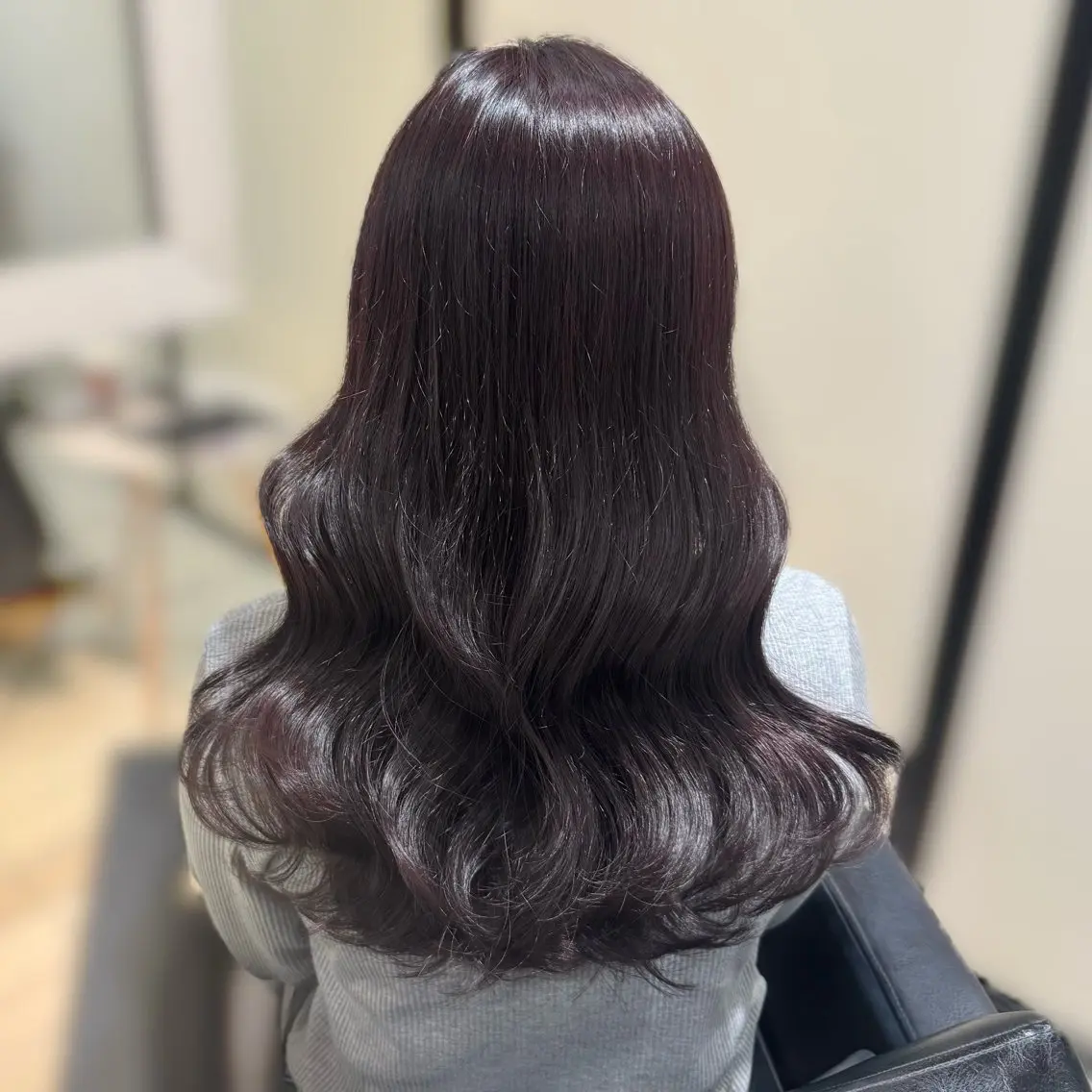 ロング カラー カット ヘアカラー トリートメント ブリーチなしカラー kana🐱のヘアスタイル