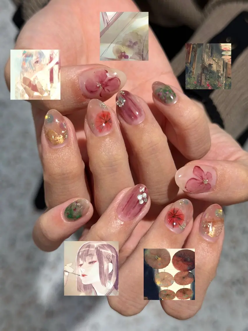 ネイル ハンドネイル Amuly. Narumiのネイルデザイン