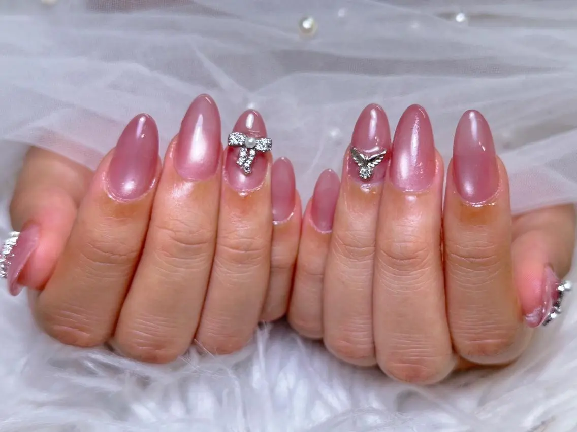 ネイル 💕リリチップ 長持ち得意🩷のネイルデザイン