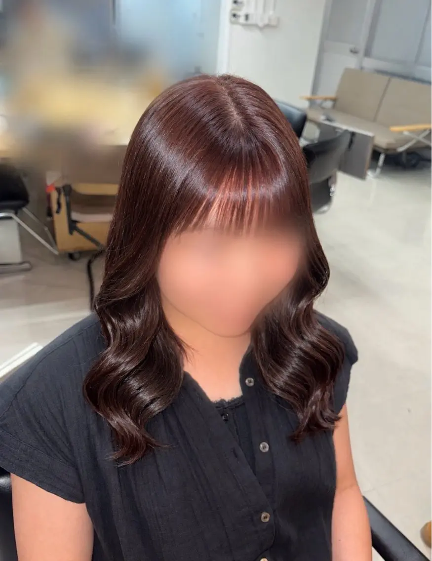 カラー ヘアカラー elk まな🐈⬛🎀のヘアスタイル