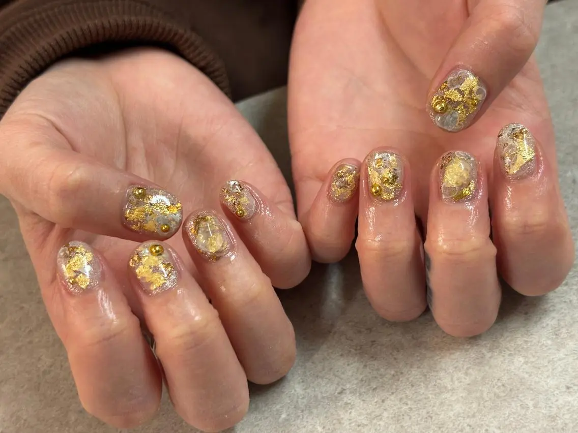 ネイル フラッシュネイル ジェルネイル 韓国ネイル マグネットネイル 持ち込み Allma Nailのネイルデザイン