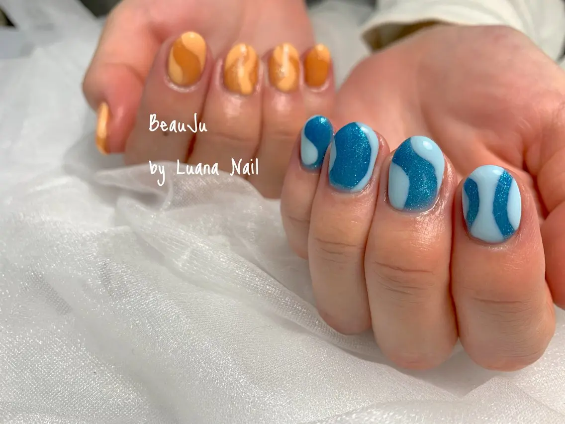 ネイル ハンドネイル BeauJu by Luana Nailのネイルデザイン