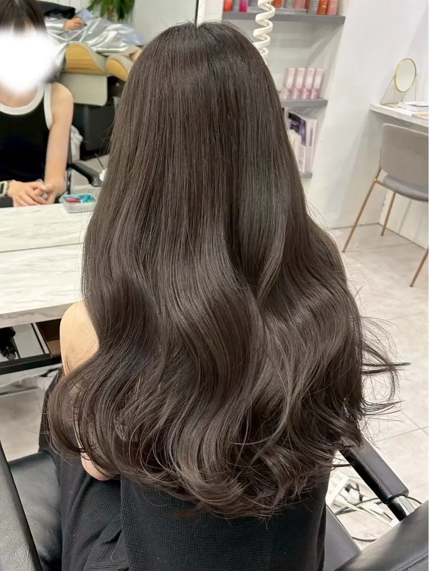 ロング カラー ヘアカラー 透明感カラー🤍/ 髪質改善🫧/ゆうなのヘアスタイル