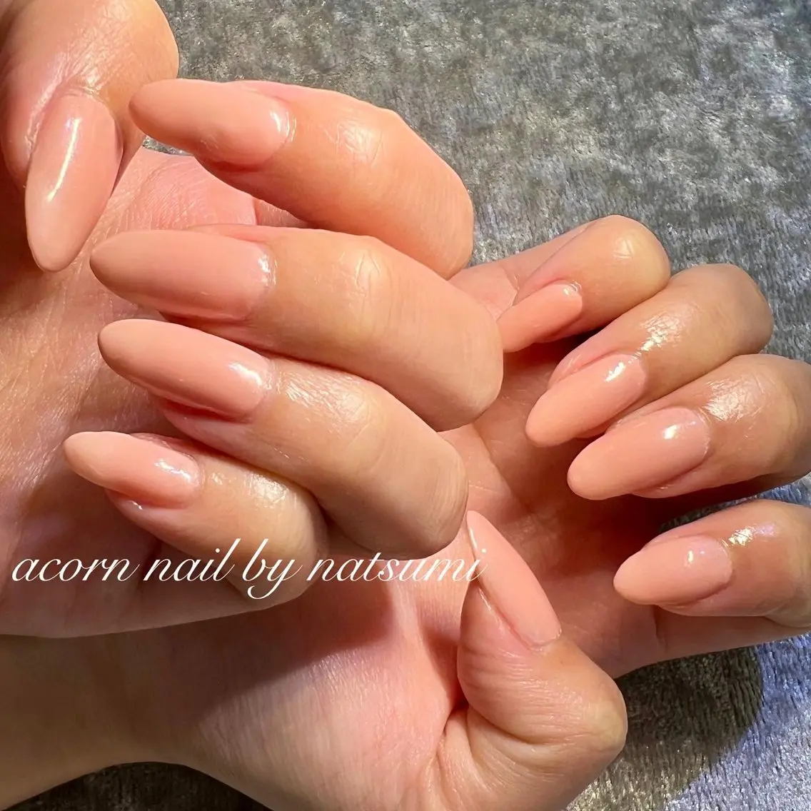 ネイル ワンカラーネイル 【池袋】nuts nail なつみのネイルデザイン