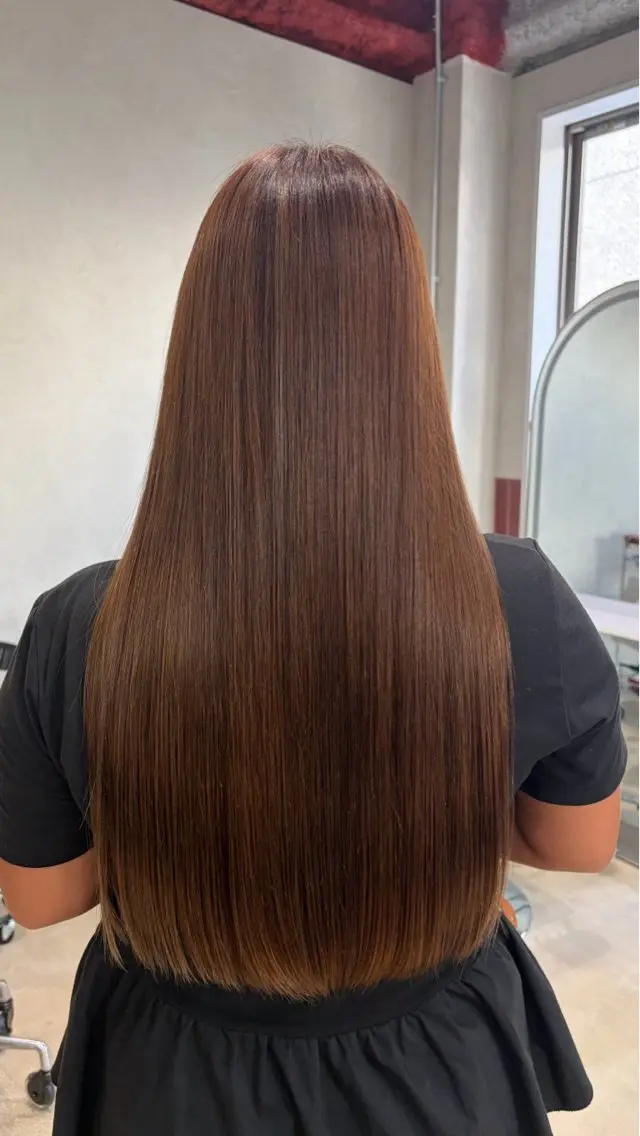 ロング hirano harukaのヘアスタイル