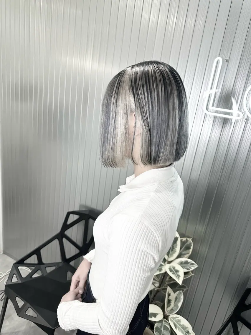 ショート カラー カット ヘアカラー LOOP hairのヘアスタイル