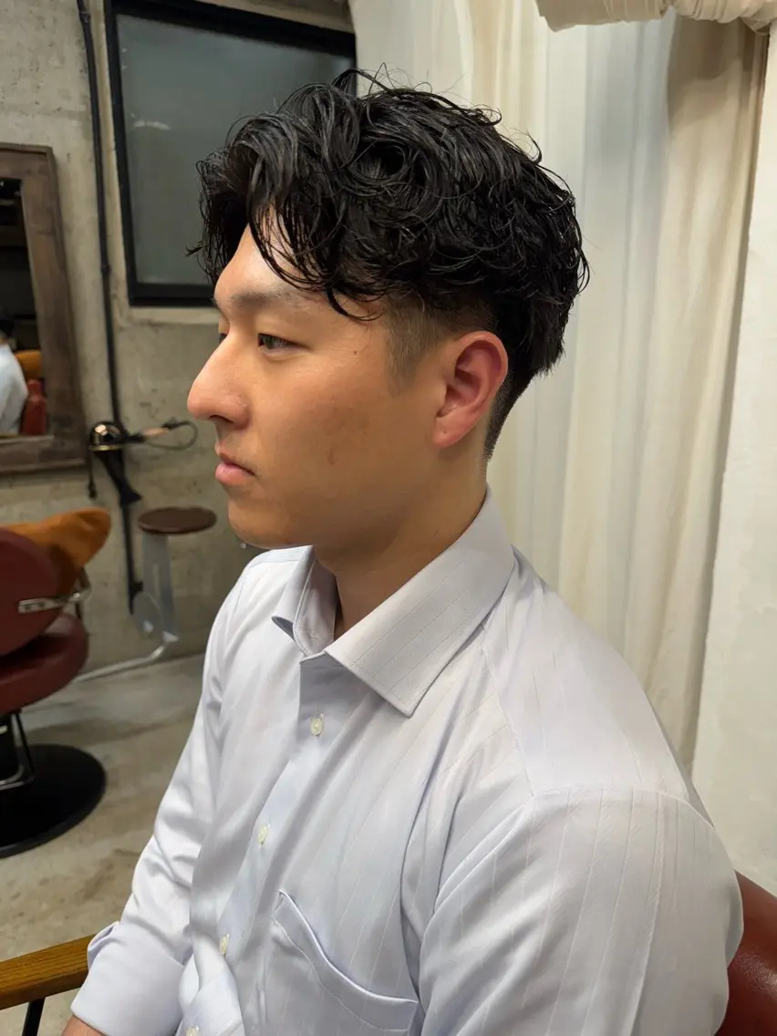 パーマ メンズ メンズパーマ/矢場町 /NODE 下村透依のヘアスタイル