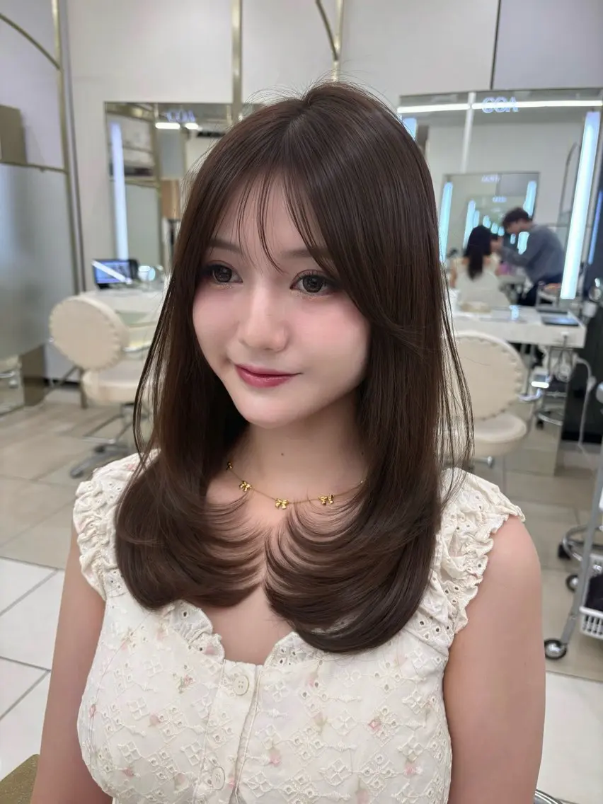 ロング 《期間限定無料》 レイヤー専門✂️のヘアスタイル