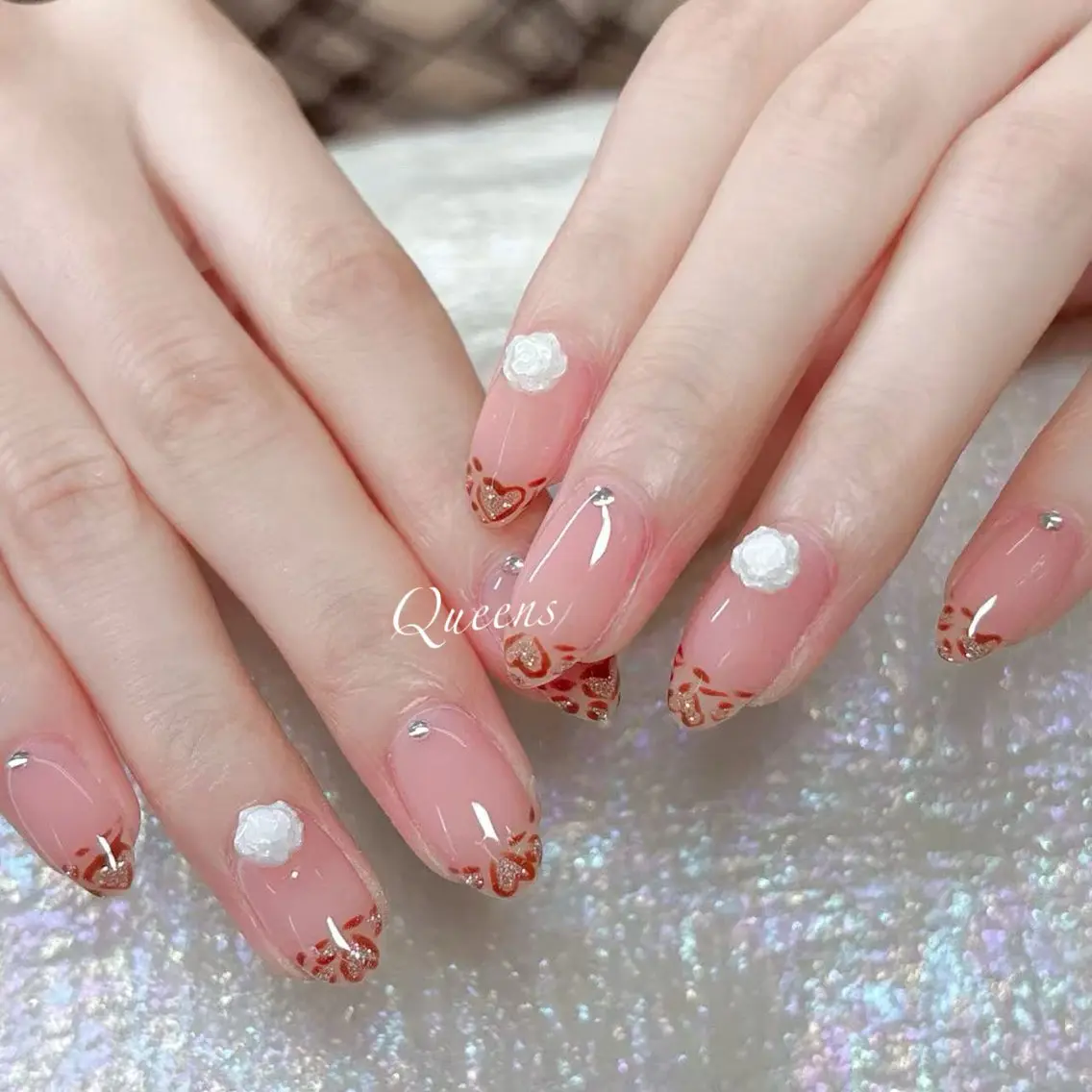 ネイル ハンドネイル Queens マオのネイルデザイン