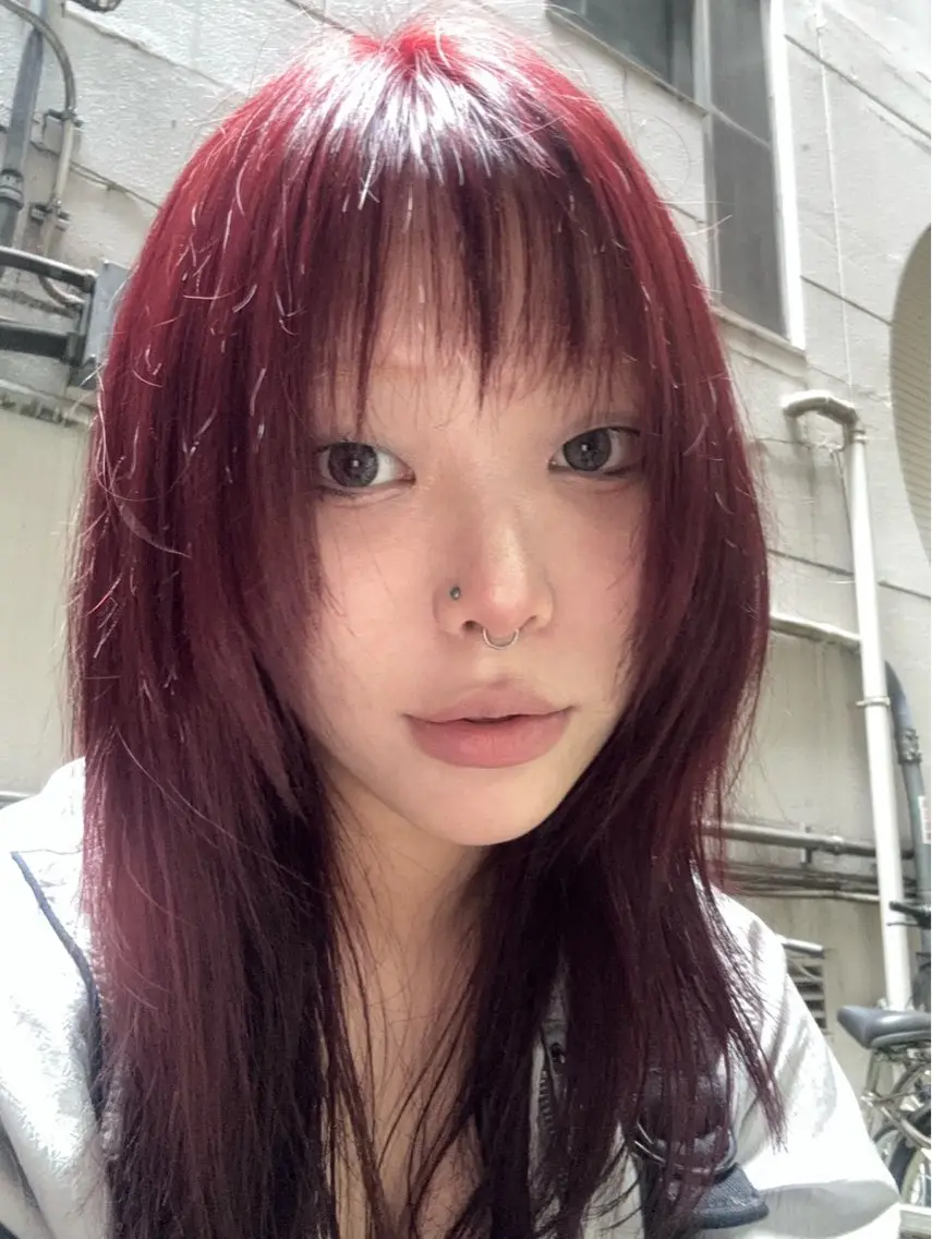 ケアブリーチリタッチ+オンカラーの写真