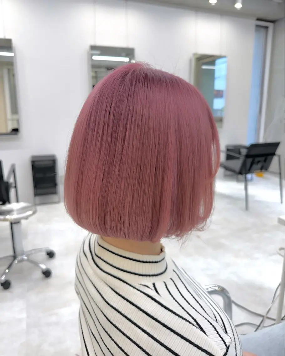 ショート カラー MAI/髪質改善/ 幹細胞トリートメントのヘアスタイル