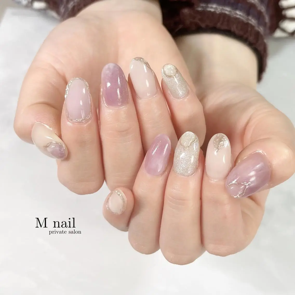 ネイル ハンドネイル M nailのネイルデザイン