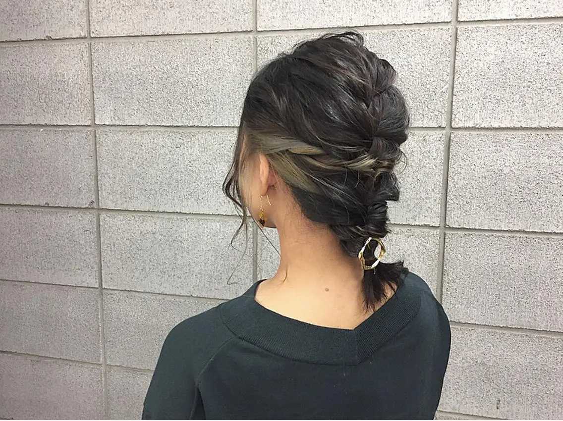 ミディアム カラー ヘアアレンジ ITO YUKIのヘアスタイル