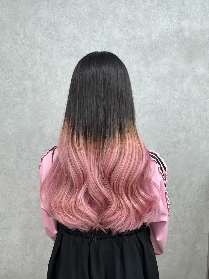 ロング カラー 🍎暖色カラーで大人 可愛く🍒齋藤すみれのヘアスタイル