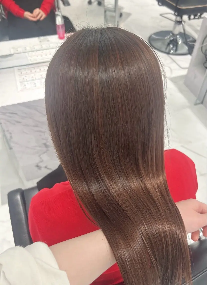 セミロング トリートメント saya/ Baciami博多のヘアスタイル