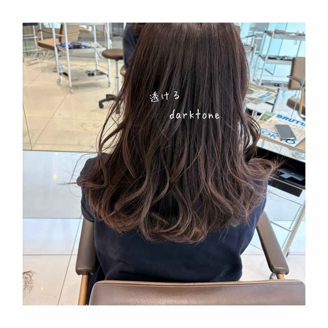 ミディアム カラー カット 髪質改善🫧イチカワ アリサ🫧のヘアスタイル