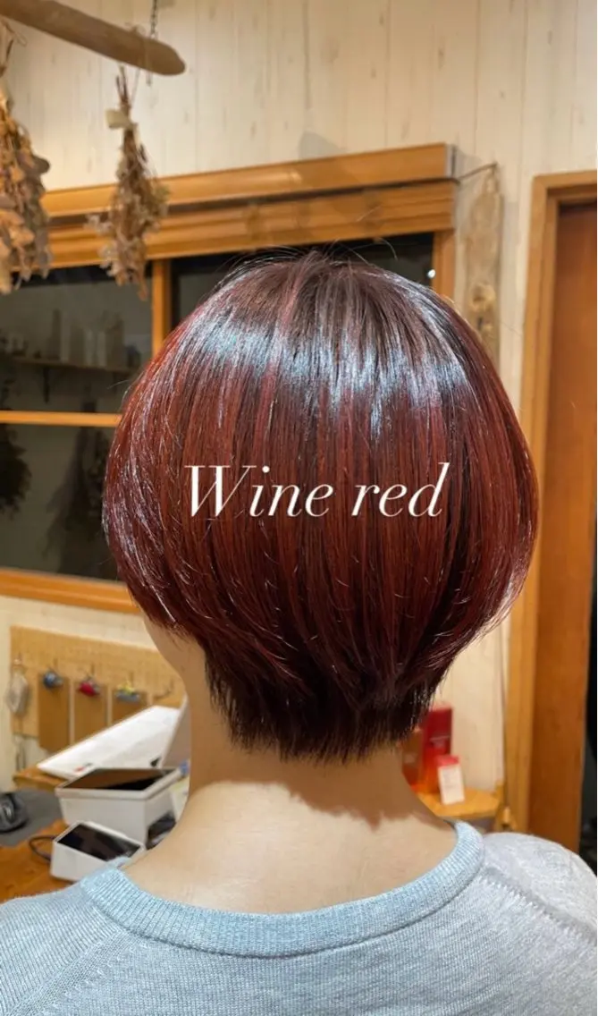 カラー ヘアカラー はやさか しおんのヘアスタイル