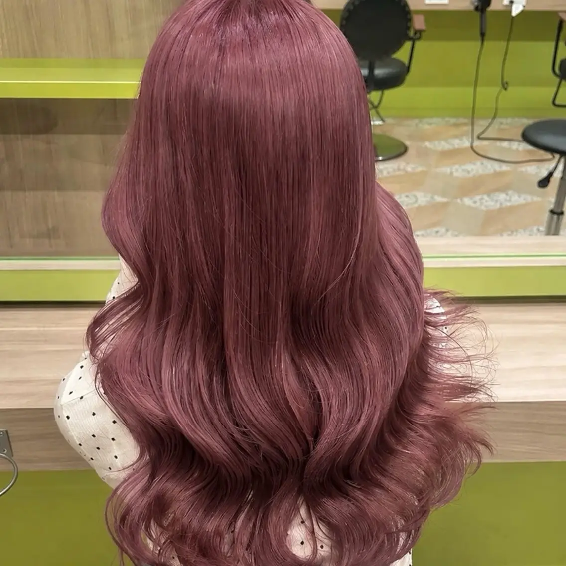カラー ヘアカラー yuka♡/暖色系/ ブリーチなしWカラーのヘアスタイル