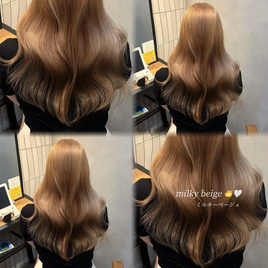 ロング カラー ヘアカラー 𝒌𝒚𝒐𝒌𝒂 ︎︎のヘアスタイル