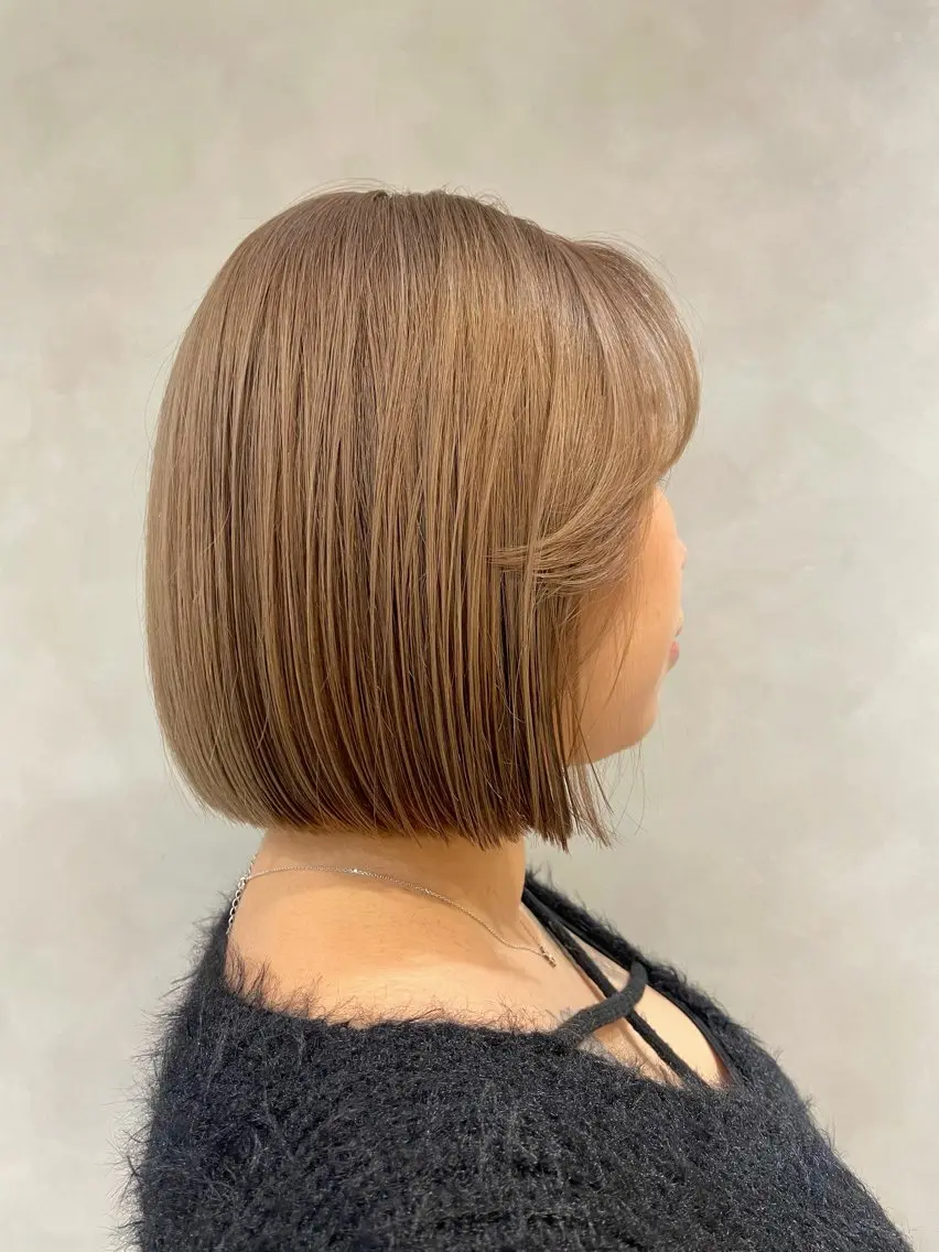 ショート カラー ヘアアレンジ カット ヘアカラー 🎀レイヤー 透明感 カラーyuuri🎀のヘアスタイル
