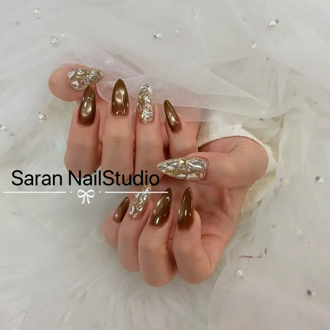 ネイル miho💦 Saran nailのネイルデザイン