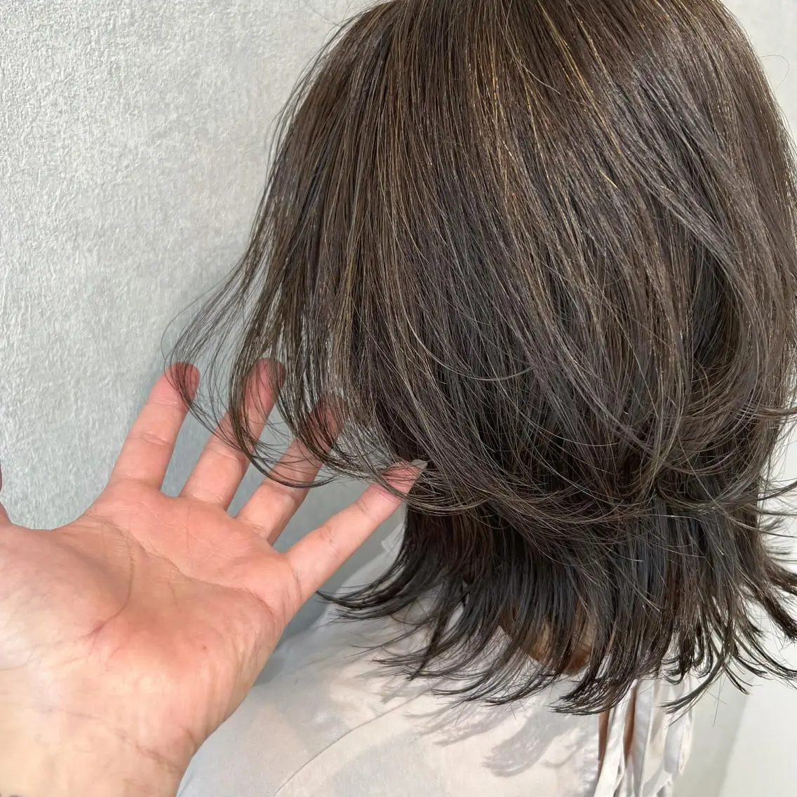 ミディアム hair salon MEMENTOのヘアスタイル