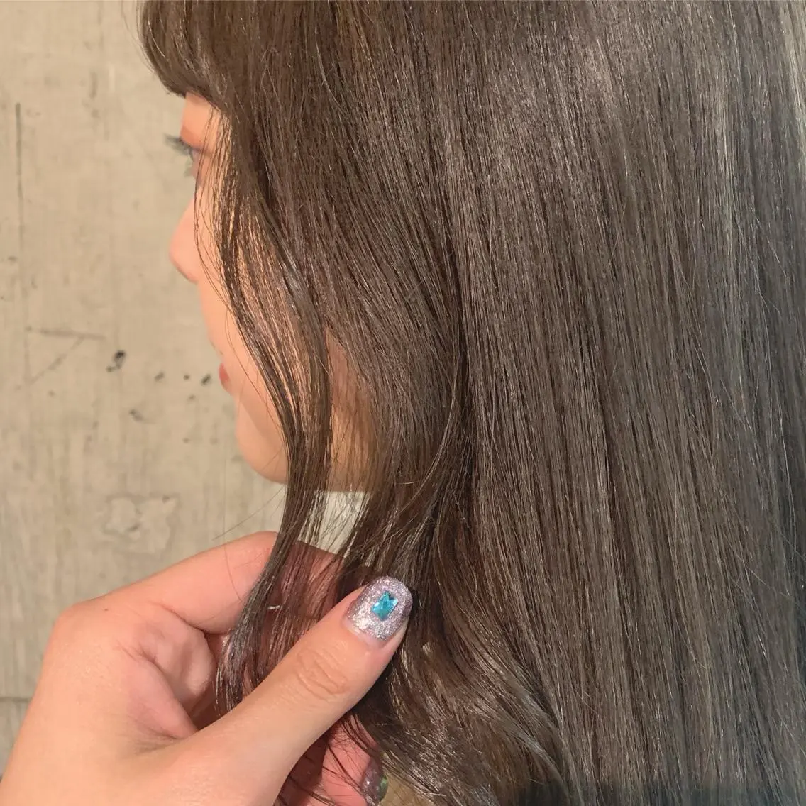 ロング kiyono ⭐︎ダブルカラーのヘアスタイル
