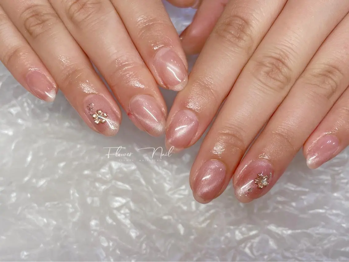 ネイル ハンドネイル Flower nailのネイルデザイン
