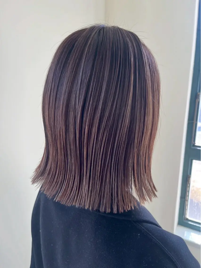 ミディアム 古川 心のヘアスタイル