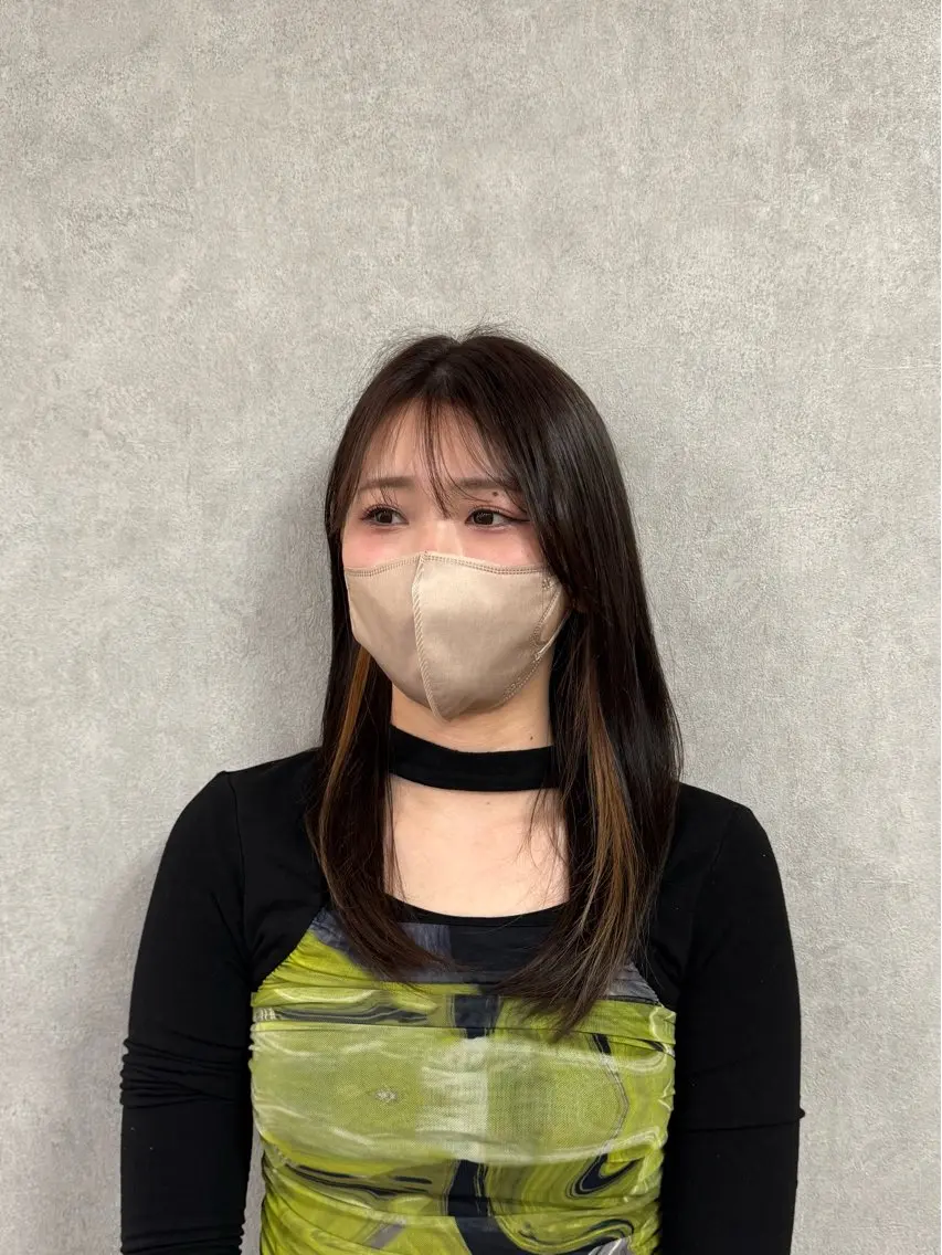 【さりげないワンポイントに🕊️】イヤリングカラー+保湿トリートメント🧡　ミニモ限定🫧の写真