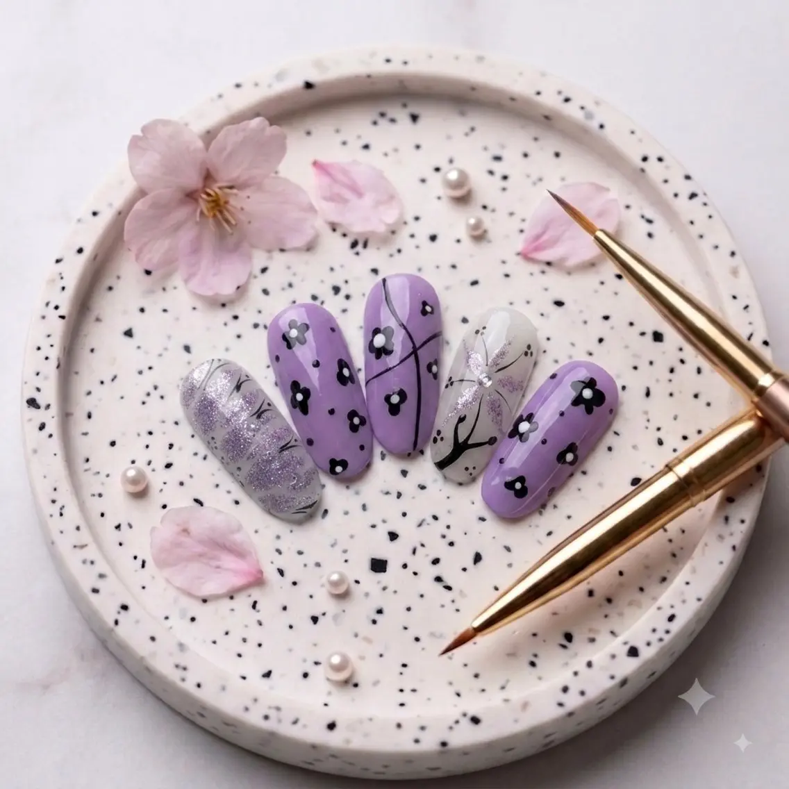 ネイル キラキラネイル ストーンネイル Michan Nailのネイルデザイン