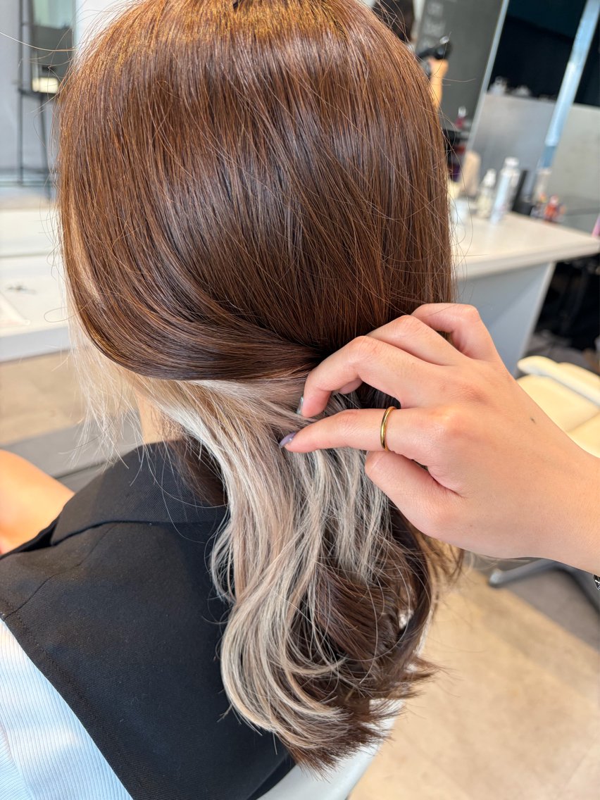 ショート カラー ヘアアレンジ ヘアカラー .⋆⟡💖 Marin💖⟡⋆.のヘアスタイル